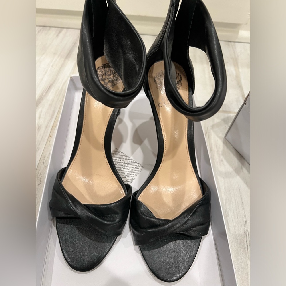 Vince Camuto black heels